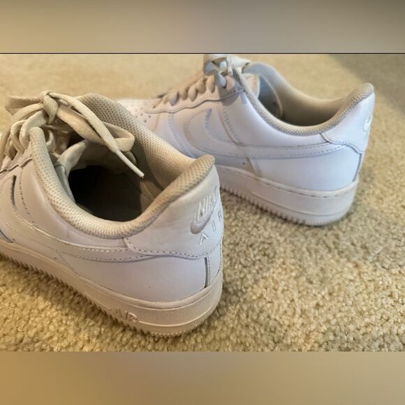 Air Force 1 white platform sneakers sz 11 women’s - Picture 5 of 9